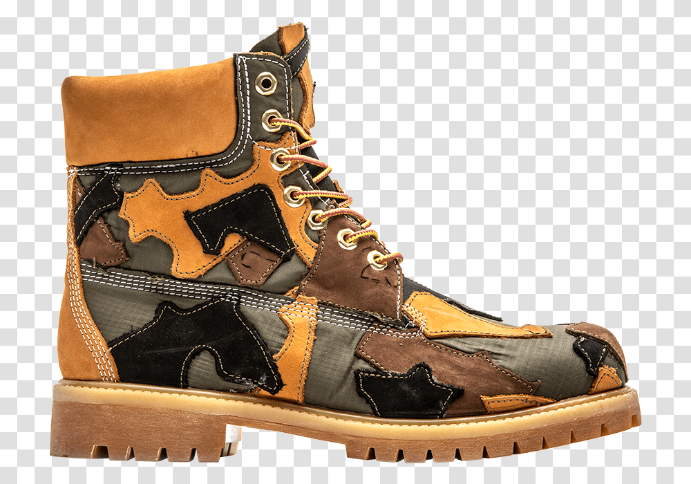 Some Timberland Boots, Shoe, Footwear, Apparel Transparent Png