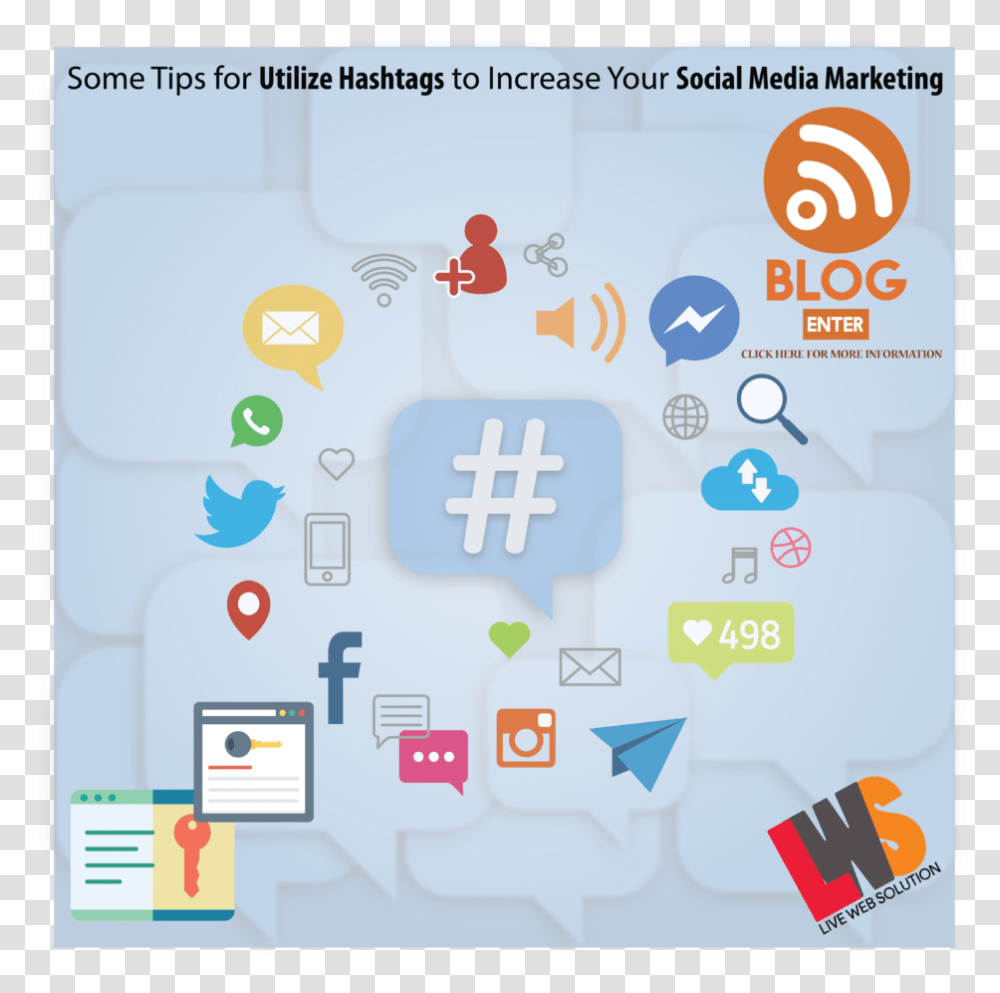 Some Tips For Utilize Hashtags To Increase Your Social Smm Services, Paper, Number Transparent Png