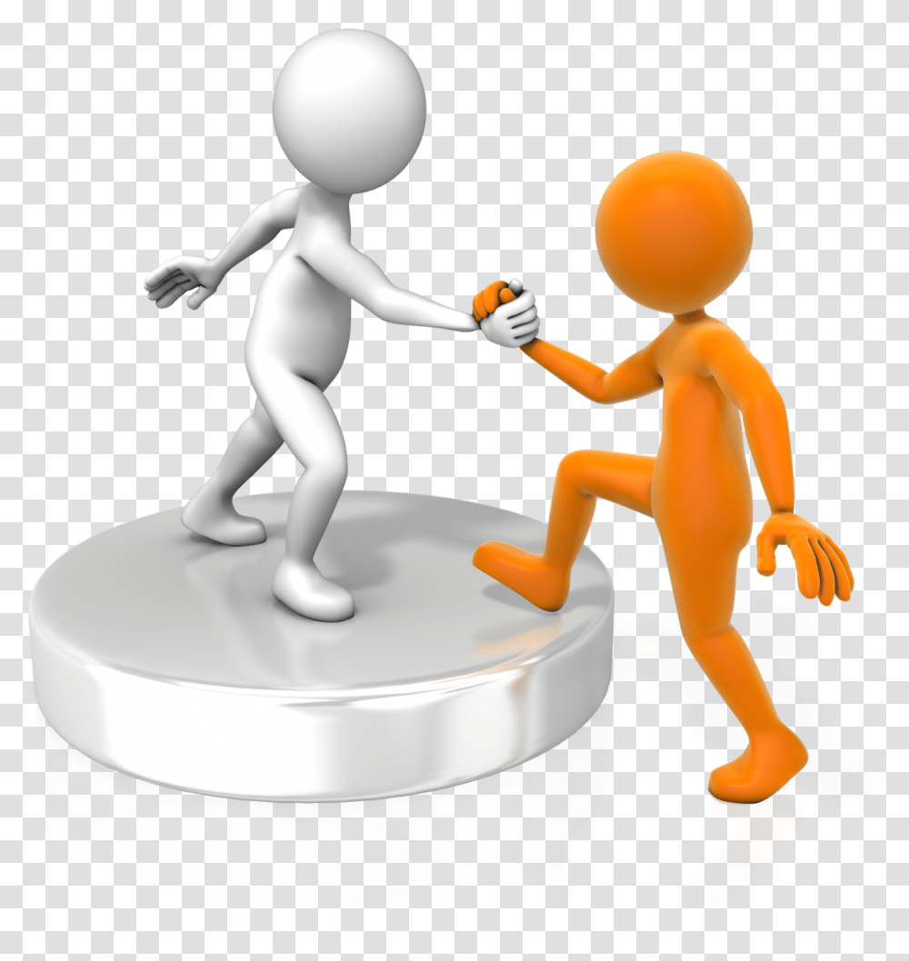 Someone Helping Someone Up Cartoon, Person, Human, Juggling, Performer Transparent Png