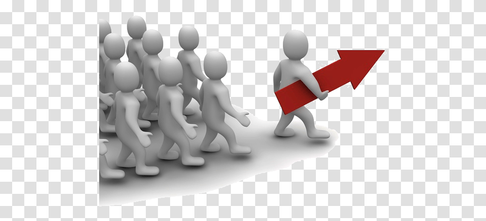 Someone Leading A Group, Person, People, Crowd Transparent Png