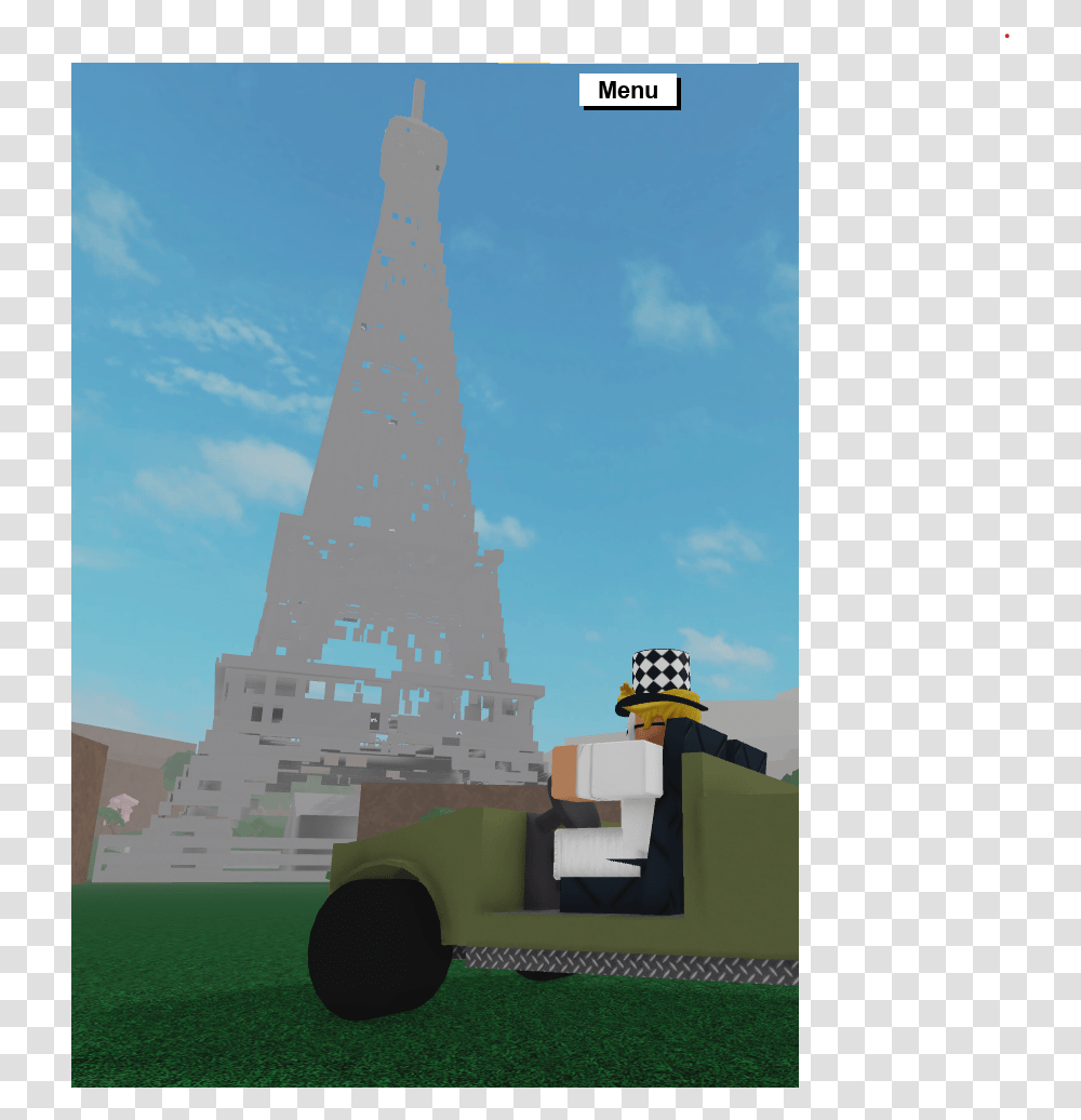 Someone Made The Eiffel Tower In Lumber Tycoon 2 Roblox Steeple, Architecture, Building, Wheel, Minecraft Transparent Png