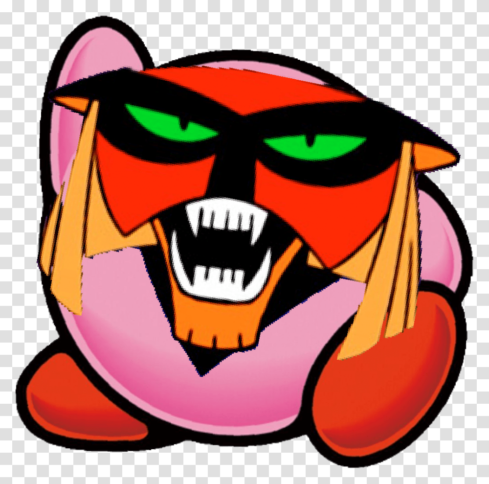 Someone Said To Make A Space Ghost Kirby And I Did L Them Cartoon, Helmet, Clothing, Apparel, Label Transparent Png
