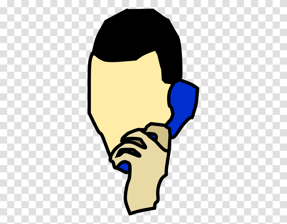 Someone Talking On The Phone Clipart, Hand, Light, Finger, Crowd Transparent Png