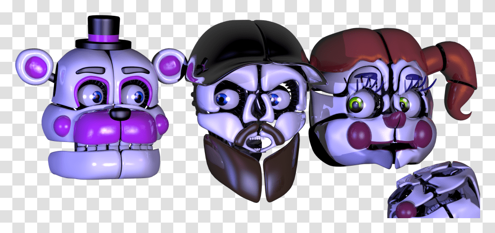 Someone Told Me To Model Funtime Keemstar Fnaf, Helmet, Costume, Head, Text Transparent Png
