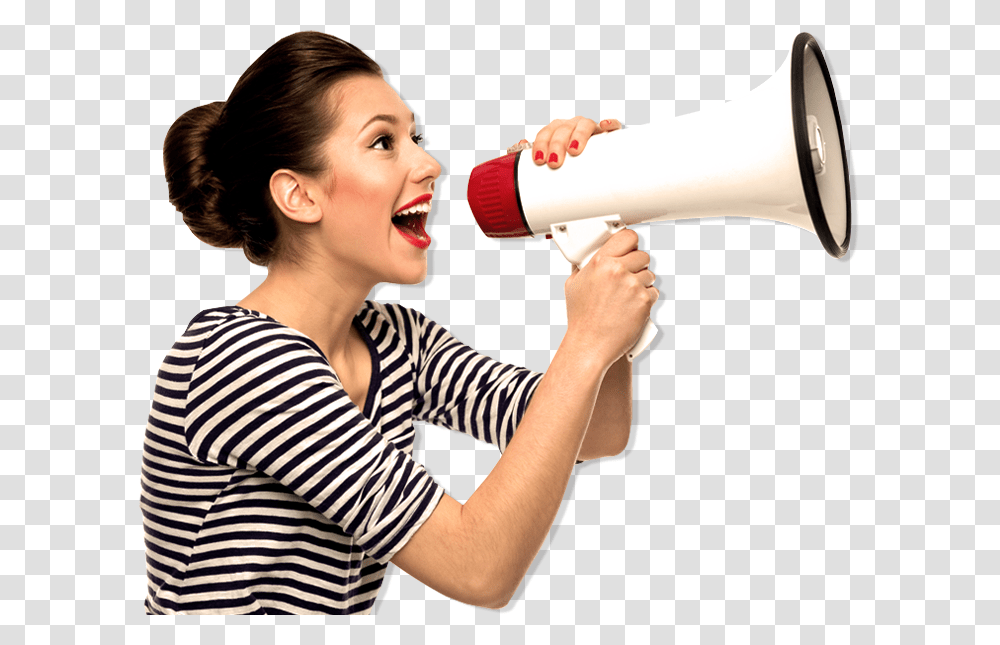 Someone With A Megaphone, Person, Human, Blow Dryer, Appliance Transparent Png