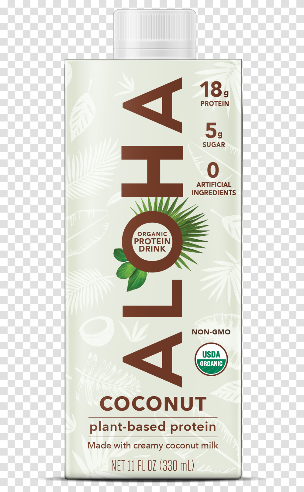 Something Aloha Organic Protein Drink, Poster, Advertisement, Flyer, Paper Transparent Png