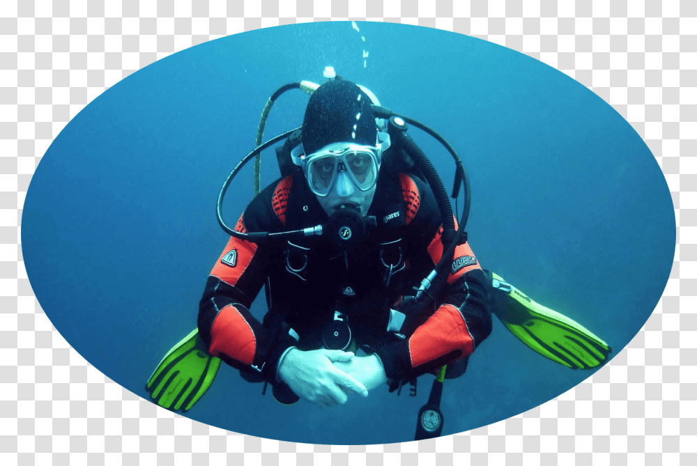 Son En Plonge, Water, Outdoors, Person, Diving Transparent Png