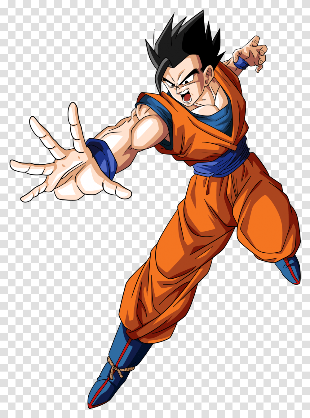 Son Gohan 7 Image Dragon Ball Gohan, Person, Human, Hand, Astronaut Transparent Png