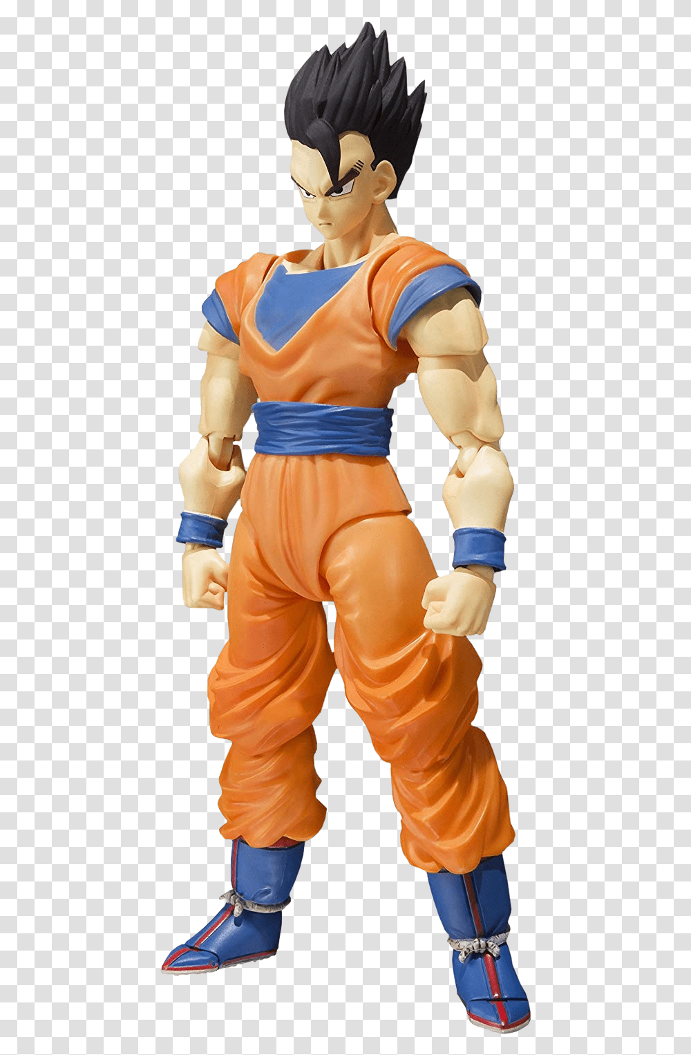 Son Gohan Ultimate Sh Figuarts, Figurine, Person, Human, Hand Transparent Png