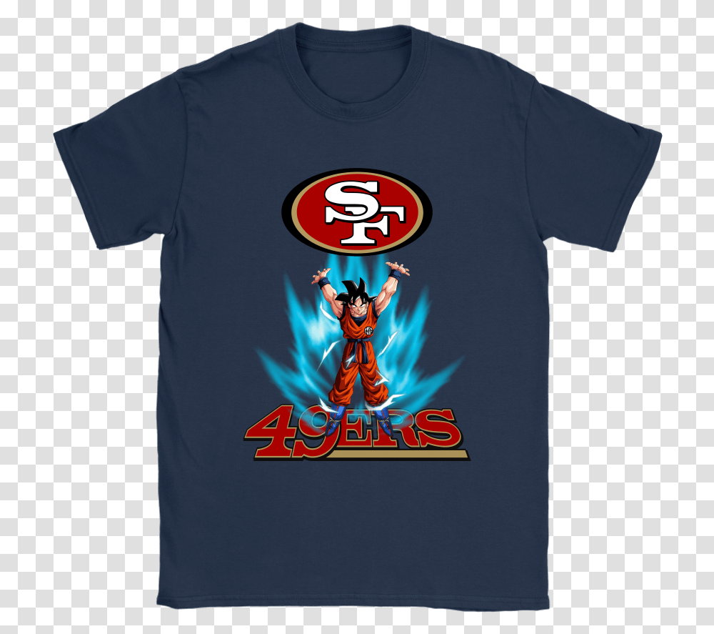 Son Goku Shares Your Energy San Francisco 49ers Shirts Harry Potter Vs Star Wars Shirt, Clothing, Apparel, T-Shirt, Person Transparent Png