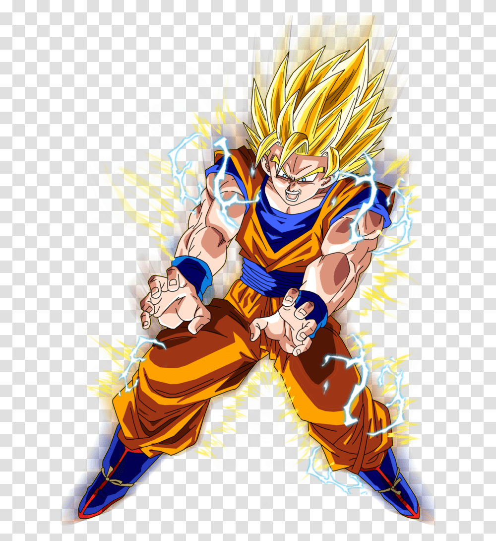 Son Goku Super Saiyan, Manga, Comics, Book Transparent Png