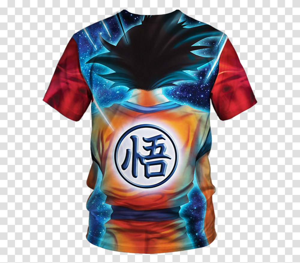 Son Goku Super Saiyan Rose Blue Aura Dragon Ball, Clothing, Apparel, Dye, Shirt Transparent Png