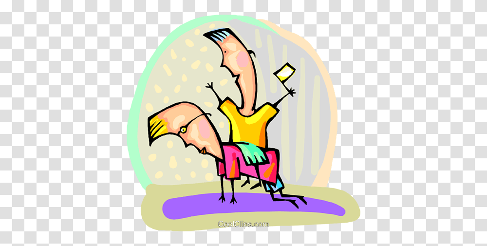 Son Riding On Fathers Back Royalty Free Vector Clip Art, Vulture, Bird, Animal, Outdoors Transparent Png