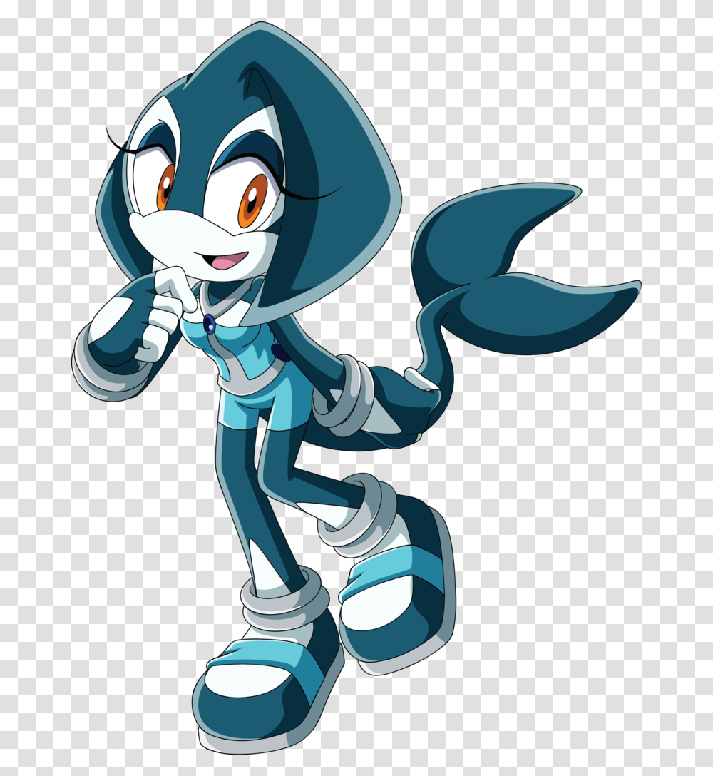 Sonar The Orca By Noble Maiden Sonar The Orca Sonic, Toy, Hand Transparent Png