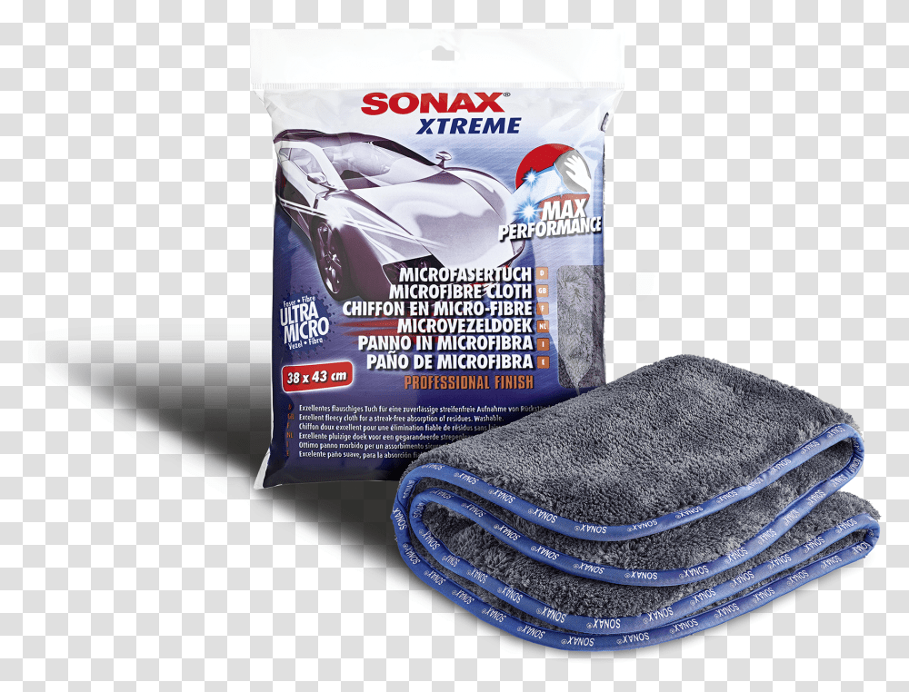 Sonax Xtreme Microfibre Cloth Professional Finish Sonax Microfibre Cloth Professional Finish, Sponge Transparent Png