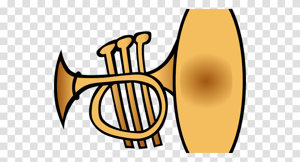 Song Clipart Marching Band Instrument, Horn, Brass Section, Musical Instrument, Trumpet Transparent Png