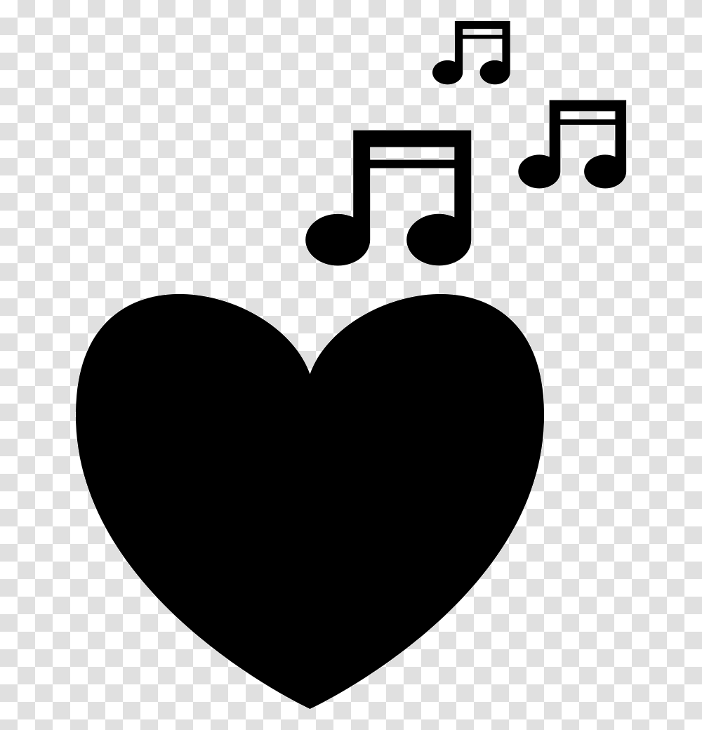 Song Love Song Icon, Stencil, Heart, Face, Mustache Transparent Png