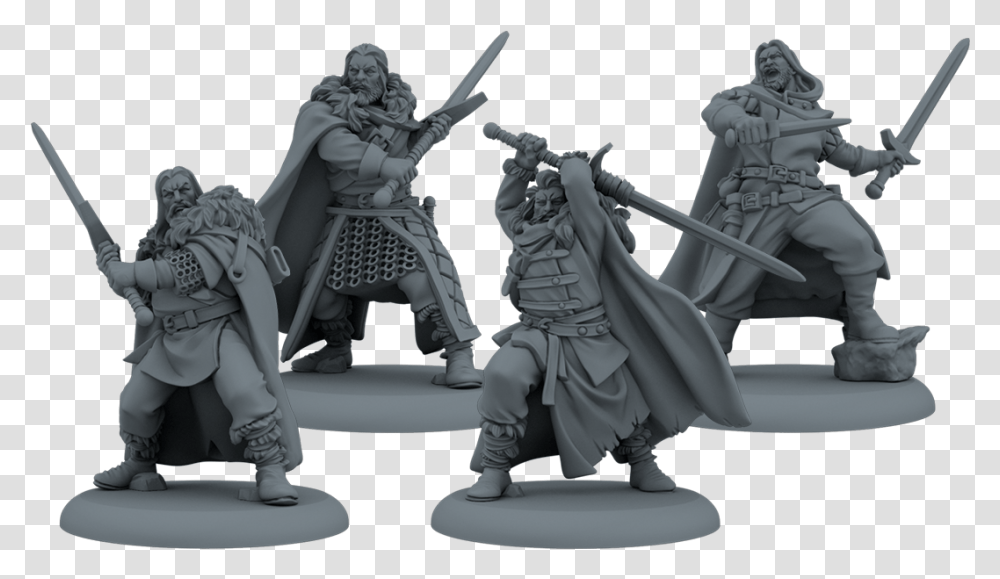 Song Of Ice And Fire Miniatures Night's Watch, Person, Duel, Figurine, Guitar Transparent Png