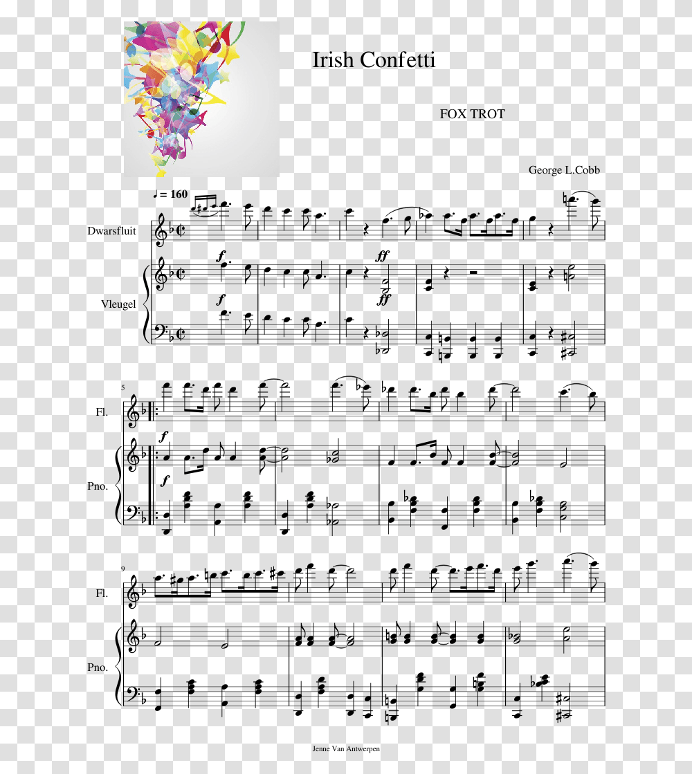 Song Of Time Flute Sheet Music, Gray Transparent Png