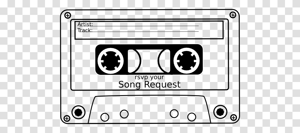 Song Request Clip Art, Cassette, Tape Transparent Png