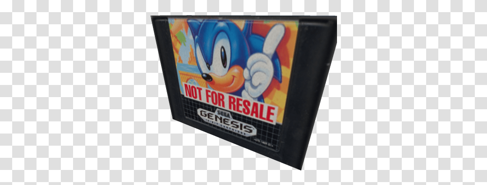 Sonic 1 Sg Cart Roblox Sonic The Hedgehog Genesis, Label, Text, Super Mario Transparent Png