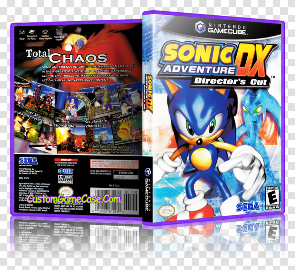 Sonic Adventure Dx Director's Cut Sonic Adventure Dx Pc Case, Scoreboard, Super Mario, Arcade Game Machine, Pac Man Transparent Png