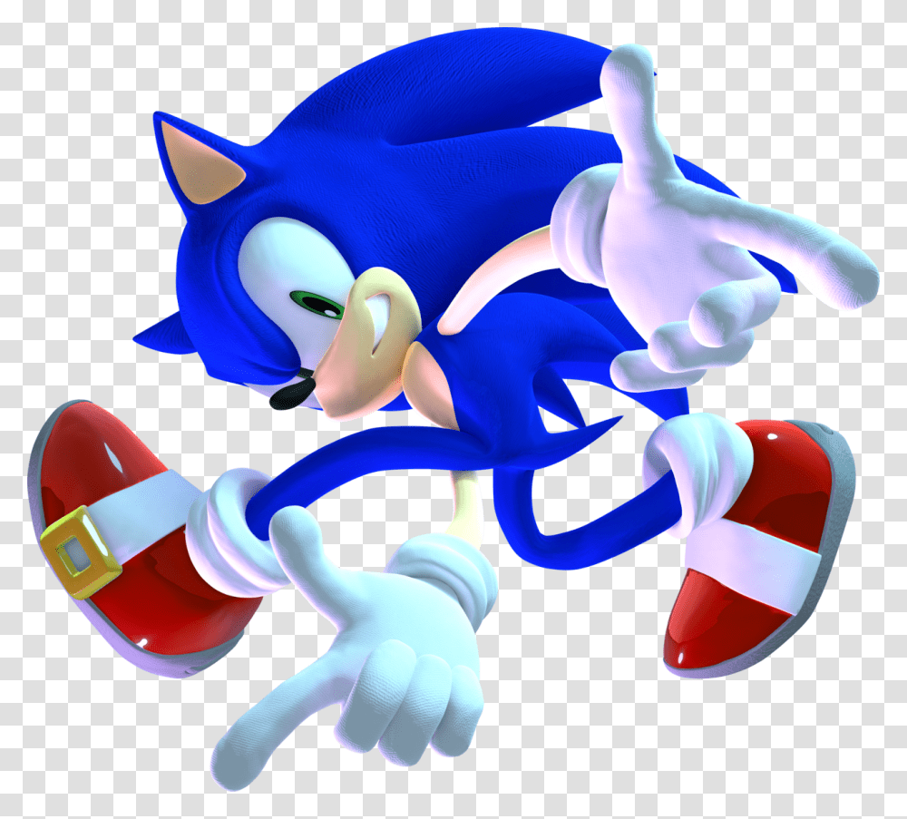 Sonic Adventure Pose, Toy Transparent Png