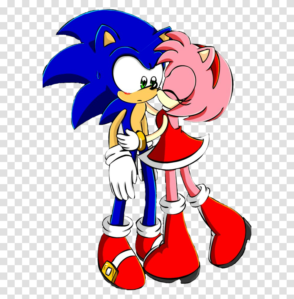 Sonic Amp Amy Rose La Novia De Sonic, Costume, Book Transparent Png