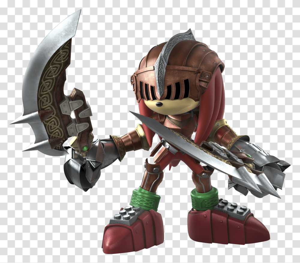 Sonic Amp The Black Knight Knuckles Sonic And The Black Knight, Toy, Person, Human, Samurai Transparent Png