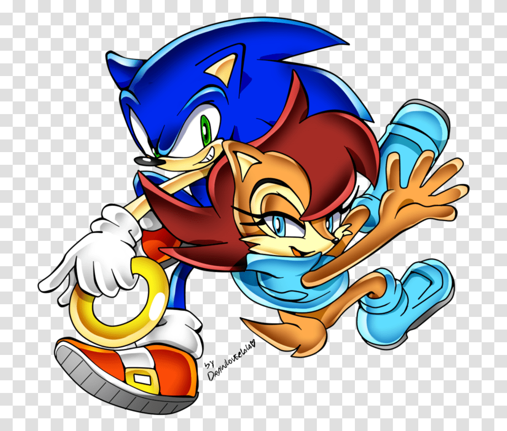 Sonic And Sally, Crowd, Parade Transparent Png