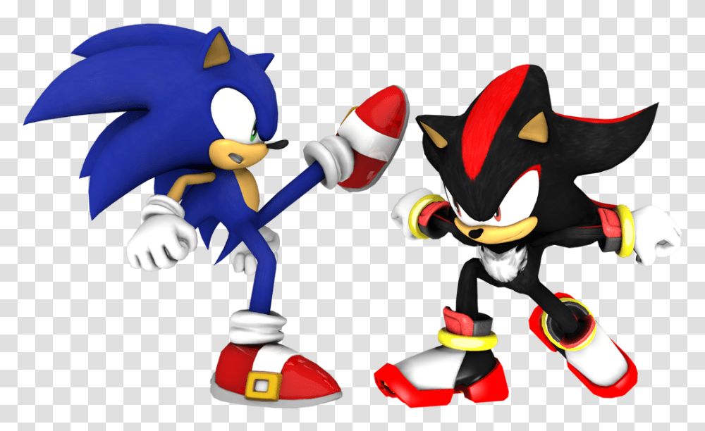 Sonic And Shadow Shadow Sonic The Hedgehog, Toy, Robot Transparent Png