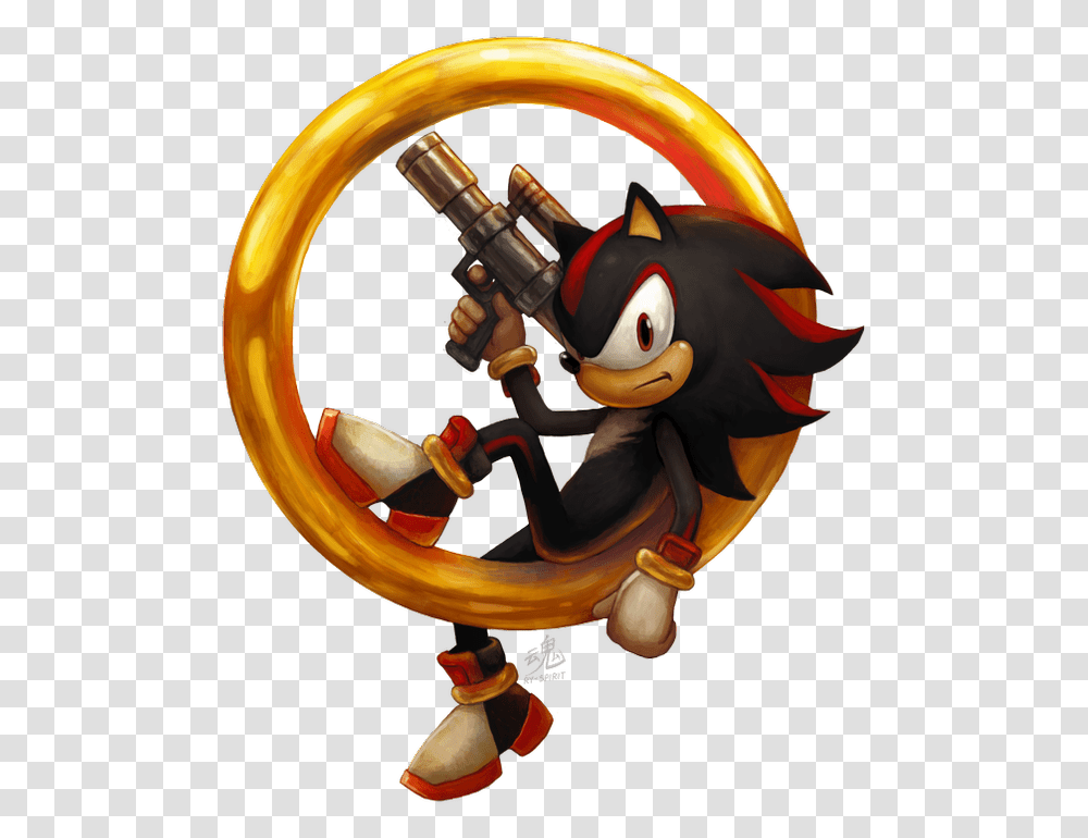 Sonic And Shadow Shadow The Hedgehog Fan Art, Helmet, Apparel, Toy Transparent Png