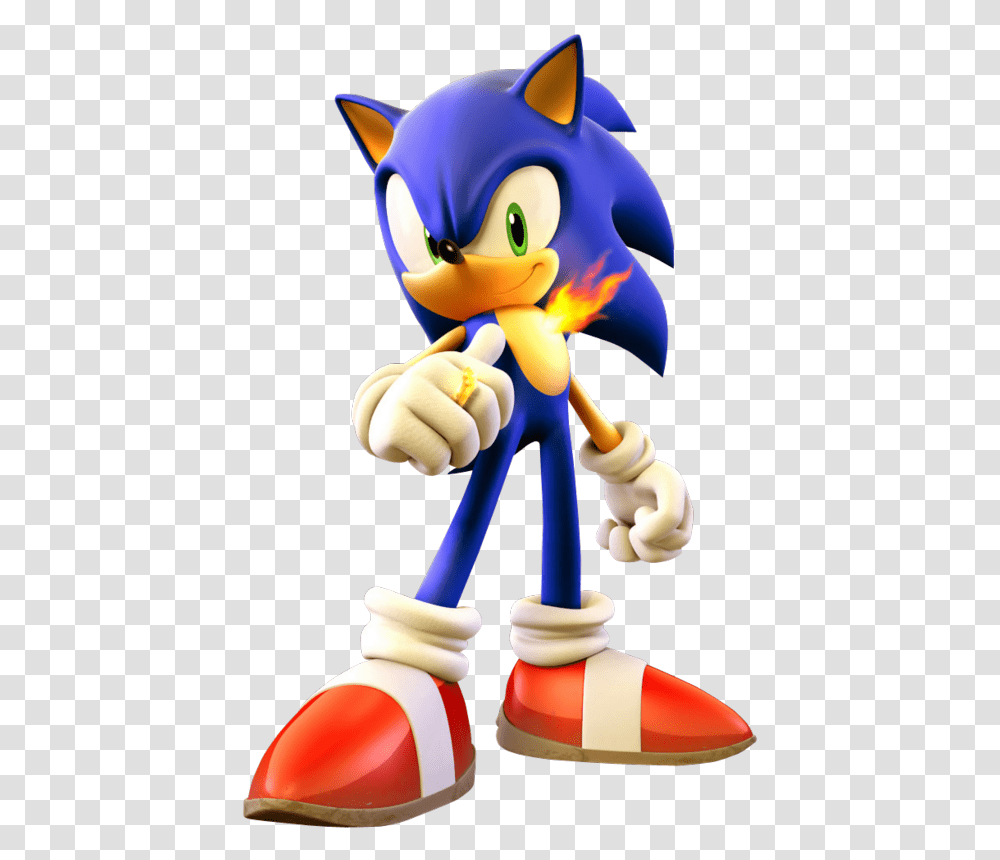 Sonic And The Secret Rings, Toy, Hand, Figurine Transparent Png