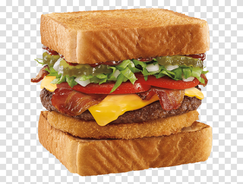 Sonic Bacon Cheeseburger Toaster, Food, Sandwich Transparent Png
