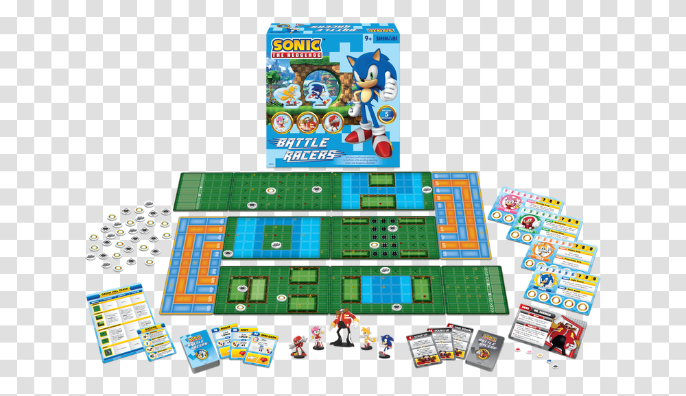Sonic Battle Racers Board Game, Super Mario Transparent Png