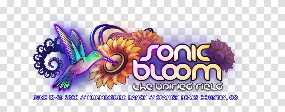 Sonic Bloom Logo 2019, Sea, Bird, Animal, Crowd Transparent Png