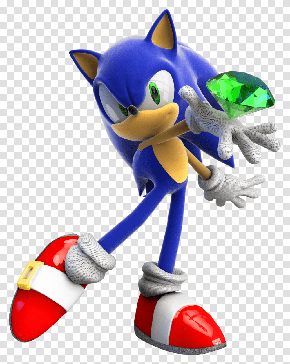 Sonic Chaos Emerald Sonic With Chaos Emeralds, Toy, Figurine, Super Mario, Mascot Transparent Png