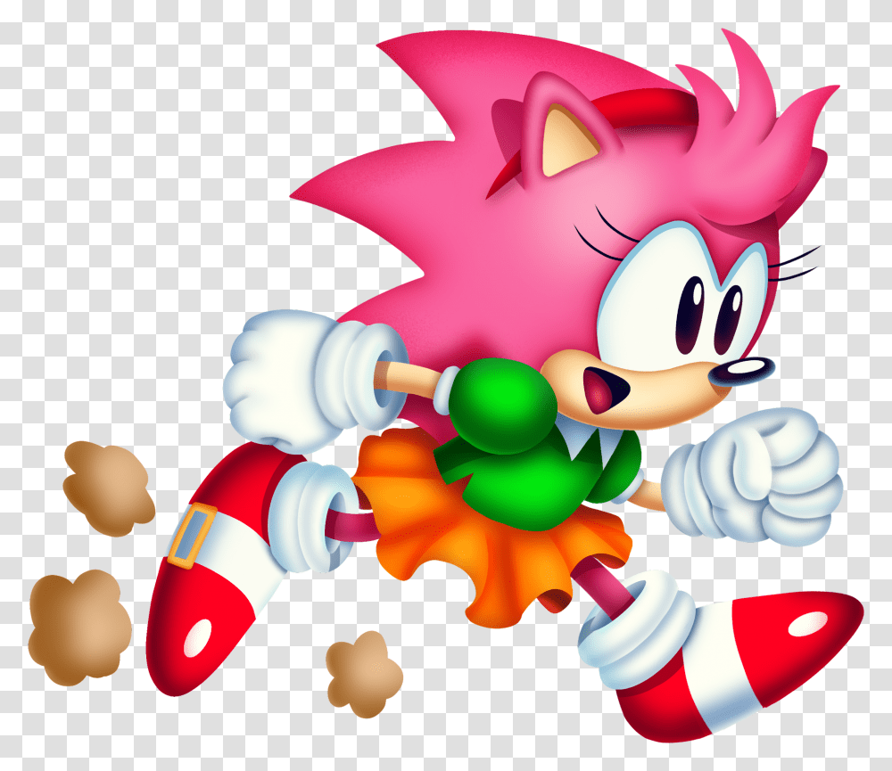 Sonic Classic Amy Rose, Toy, Toothpaste Transparent Png