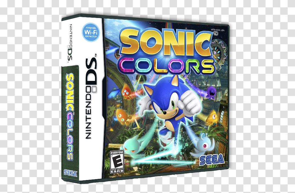Sonic Colors Details Nintendo Ds Sonic Colors, Game, Dvd, Disk, Video Gaming Transparent Png