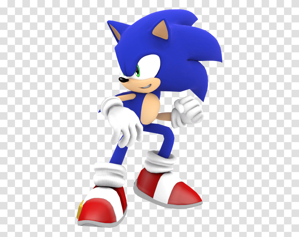 Sonic Fighting Pose Sonic The Hedgehog Fighting Pose, Toy, Food Transparent Png