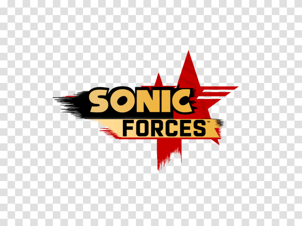 Sonic Forces Logo Image, Arrow, Airplane Transparent Png