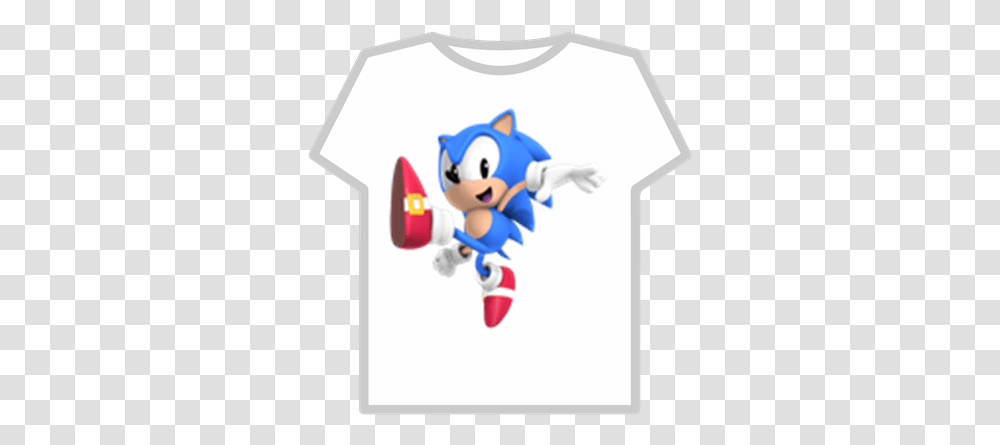 Sonic Forces Roblox Classic Sonic, Clothing, Apparel, Shirt, T-Shirt Transparent Png