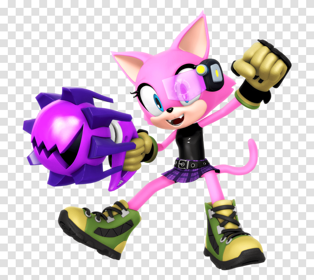 Sonic Forces Sonic Forces Cat Avatar, Toy, Apparel, Figurine Transparent Png