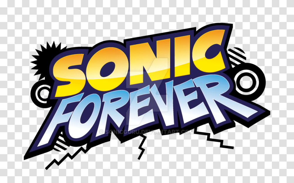 Sonic Forever Logo, Word, Paper, Flyer Transparent Png
