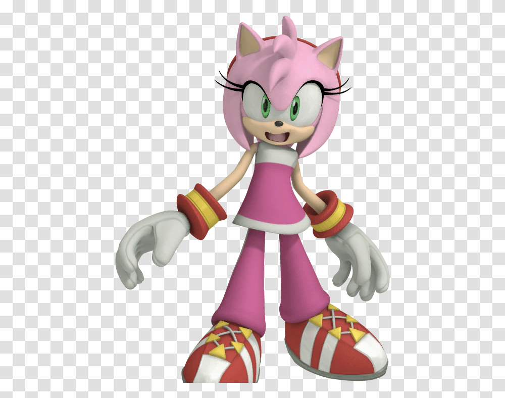Sonic Free Riders Amy, Doll, Toy, Figurine, Barbie Transparent Png