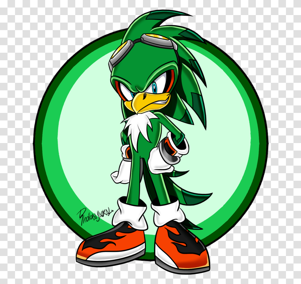 Sonic Free Riders Jet The Hawk, Elf, Emblem Transparent Png