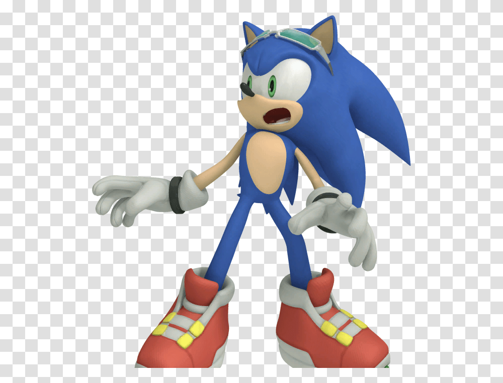 Sonic Free Riders Sonic The Hedgehog, Toy, Figurine, Apparel Transparent Png