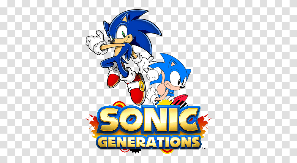 Sonic Generations Logo Fun 2 By Ryanthegamemaster Fur Sega Sonic X Box, Slot, Gambling, Poster, Advertisement Transparent Png