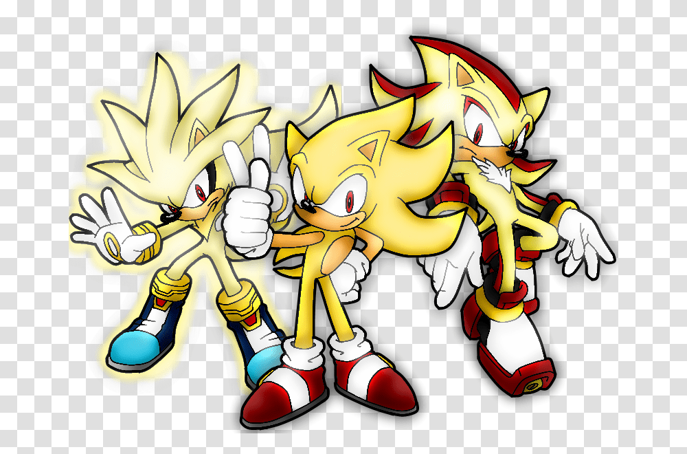 Sonic Girls And Boys Bilder Sonic Shadow Silver Hd, Toy, Hand, Crowd, Pillow Transparent Png