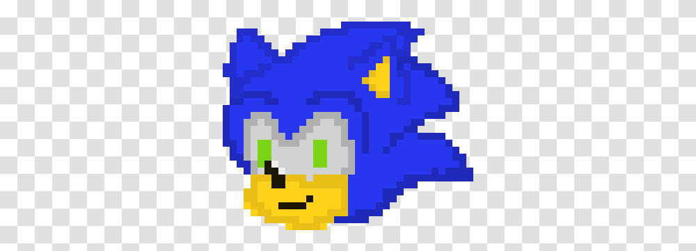 Sonic Head Halloween Pixel Art Gif, Rug, Pac Man, Food, Graphics Transparent Png